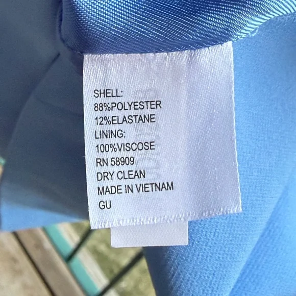 🆕🦋 Gianni Bini Blue Mini Dress Cocktail Party Size 0,10 Casual Party Modern - Picture 13 of 15